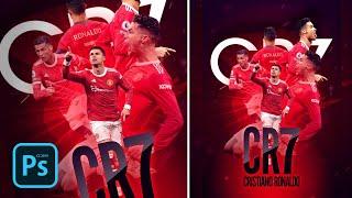 Football Poster Photo Editing | PS Touch tutorial for beginners