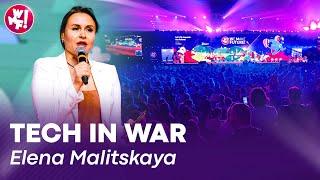 Tech in War - Elena Malitskaya at WMF2023