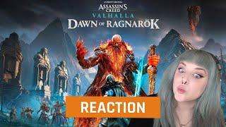My reaction to the Assassin's Creed Valhalla Dawn of Ragnorok Cinematic Trailer | GAMEDAME REACTS