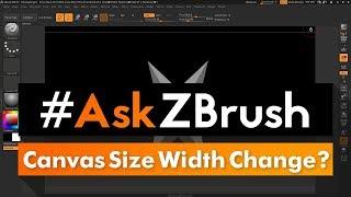 #AskZBrush: “How do I restore the canvas to its full width after a divider closes?”