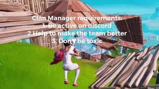 How to Join Team Prizma    (A Fortnite Clan)