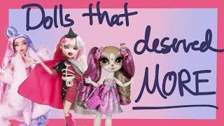 Doll Lines that Should have Lasted Longer