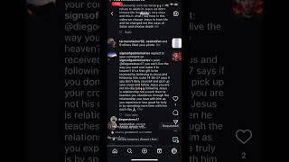 Mark and Avoid this false heretic @SignsOfGodMinistries this is a reel from my instagram.