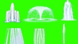 Copyright Free animated waterfall Green Screen Effect | Chroma Key | Royalty Free |