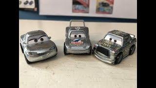 Disney Cars Mini Racers Silver the King, Chick Hicks, and Natalie Certain Review