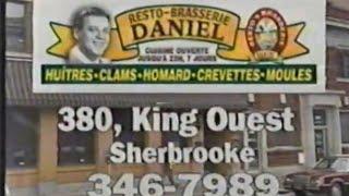 Publicité du Québec - Resto Brasserie Daniel à Sherbrooke