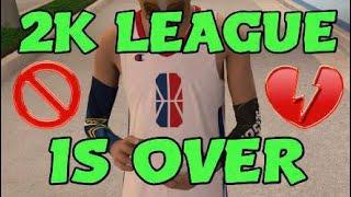 THE 2K LEAGUE IS OFFICIALLY CANCELLED!!! MY THOUGHTS ON WHAT SHOULD HAPPEN!!!!!