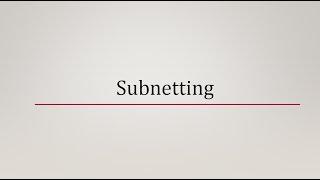 شرح لل Subnetting  , FLSM