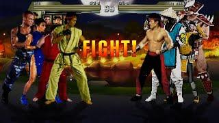 [MUGEN/IKEMEN] A chaotic clash between Street Fighter the movie and mortal kombat