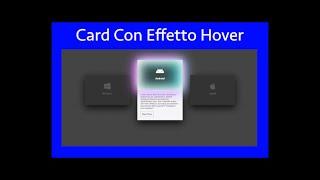 Card con effetto hover