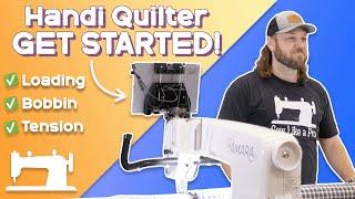 Longarm SETUP and BASICS | Handi Quilter Tutorial