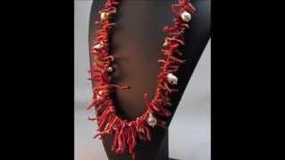 Coral Necklaces, Coral bracelets, Red Coral Jewelry - Made in Italy Jewelry - Oggetti D'Atmosfera