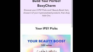 My Boxycharm By Ipsy January 2025 Choices