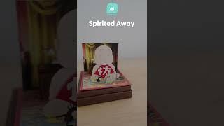 Studio Ghibli mini Paper Craft Kit Spirited Away