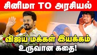 VIJAY மக்கள் இயக்கம் உருவான கதை! Actor Vijay | Vijay Makkal Iyakkam