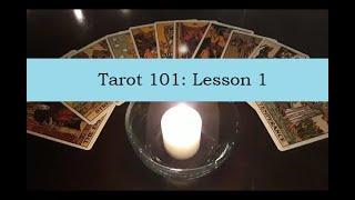 How to Read Tarot Cards | Tarot 101 | Lesson 1: Shuffling, Drawing Cards, and Simple Spreads