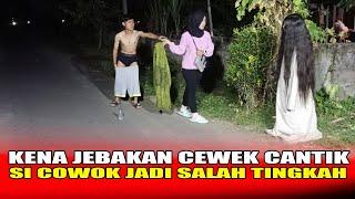 PRANK KUNTILANAK PALING NGAKAK | KENA JEBAKAN CEWEK CANTIK | FUNNIEST GHOST PRANK