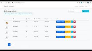 CRUD Laravel Postgresql [Export as pdf and export as excel]