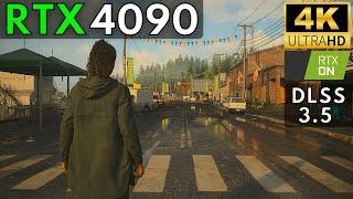 RTX 4090 - Alan Wake 2 | 4K Path Tracing DLSS 3.5