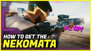 Cyberpunk 2077 Nekomata SNIPER, how to get the most OP weapon EARLY in the game