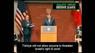 Erdogan: Türkiye Will NOT Allow Anyone To Threaten Israel's Right To Exist