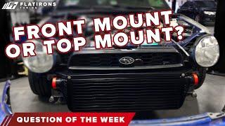 Intercoolers - Top-Mount Vs. Front-Mount - Which is best?