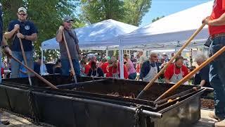 BBQ Brisket by the Trough Full! Crowley County Firehouse Fire Fighters CCDays Annual BBQ Fundraiser