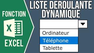 EXCEL - CRÉER UNE LISTE DÉROULANTE DYNAMIQUE (La meilleure façon de faire)