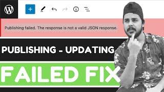 Publishing failed. The response is not a valid JSON response. ERROR FIXED in WordPress  Urdu/Hindi