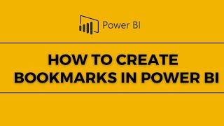 bookmarks in power bi