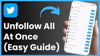 How To Unfollow All On Twitter !