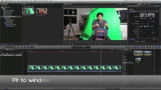 Final Cut X Green Screen Keying Tutorial - Zach King