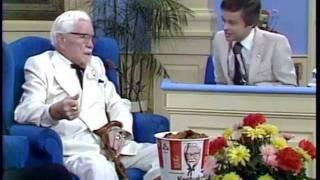 Jim Bakker PTL Club with Colonel Sanders 1979