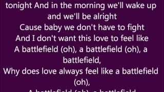 Jordin Sparks- Battlefield Lyrical Video