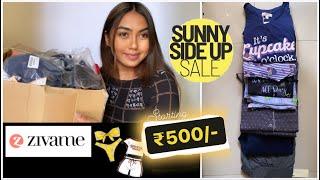 ZIVAME SALE HAUL STARTING ₹500 |NIGHTWEAR LINGERIE SHAPEWEAR ACTIVE WEAR TRY ON HAUL #zivame #haul