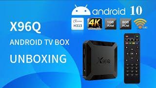 2020 newest android 10.0 X96Q Allwinner H313 set top box tv box android 4k