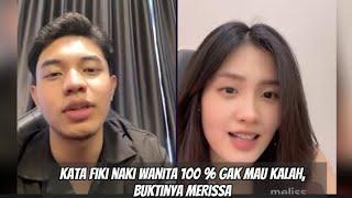 KATA FIKI NAKI WANITA 100 % GAK MAU KALAH, BUKTINYA MARISSA