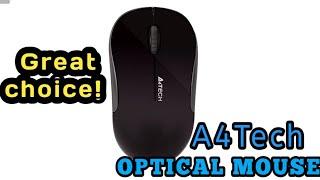 A4Tech WIRELESS OPTICAL MOUSE | GREAT FINDS, AFFORDABLE, ERGONOMICS AND VERY RESPONSIVE PERFORMANCE!