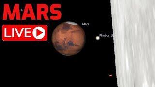 LIVE - Watch Mars Disappear! (Mars Occultation)