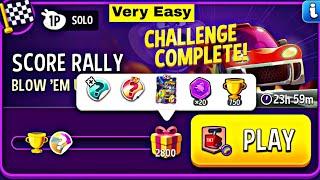 blow em up rainbow solo challenge | score rally very easy challenge | match masters