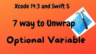 Unwrap optional variables in swift 5 #iOS #apple #iphone