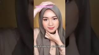 Tutorial hijab pesta simple elegan gampang diatur #hijab #hijabstyle #tutorialhijab #hijabers #fyp