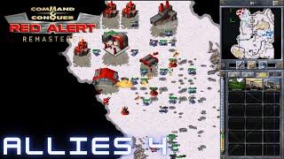 Command & Conquer Red Alert Remastered - Allied Mission 4 - TEN TO ONE (Hard)