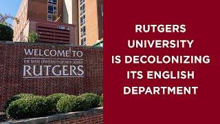 Rutgers English Department to deemphasize traditional grammar in solidarity with Black Lives Matter