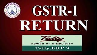 GSTR-1 Return filing in Tally ERP 9 Part-36|GSTR 1 Tally|How to file GSTR 1 Return Tally