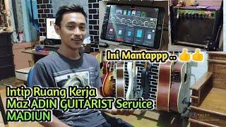 Vlog Gerebek Rumah Mas adien Gitarist Madiun,Efek Gitarnya Mantap Suaranya...