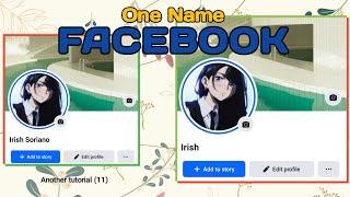 how to one name on facebook 2024 | another way (11)