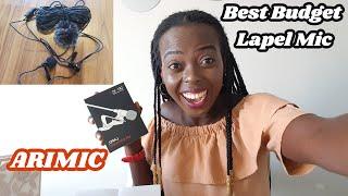 Unboxing & Testing Arimic Mic | Best Budget Lapel Mic For Small Youtubers ||