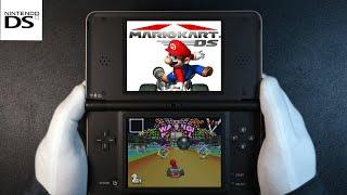 Mario Kart DS Nintendo DSi XL Handheld Gameplay