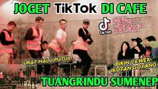 JOGET TIKTOK ODADING, BABY FAMILY, MAGIC RUDE DI CAFE BIKIN CEWEK IKUTAN GOYANG